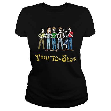 An always enjoyable aspect about That 70s Show was seeing its integration of 1970s pop culture, weaving in a ridiculous amount of period-accurate TV shows, movies, and music into its episodes. . That 70s show shirt